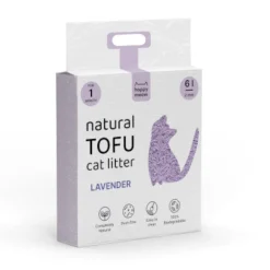 Happy Meow Natural Tofu Aglomerante Lavanda para gatos Hot