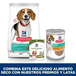 Hill's Adult Perfect Weight Pollo y Vegetales lata para perros New
