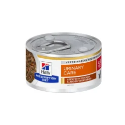 Hill's Presciption Diet Urinary Stress c/d Estofado de Pollo con Vegetales lata para gatos New