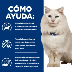 Hill's Presciption Diet Urinary Stress c/d Estofado de Pollo con Vegetales lata para gatos New