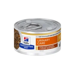 Hill's Prescription Diet c/d Urinary Care Pollo lata para gatos Clearance