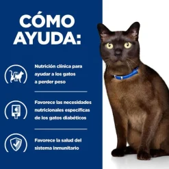 Hill's Prescription Diet Diabetes care Pollo pienso para gatos Outlet