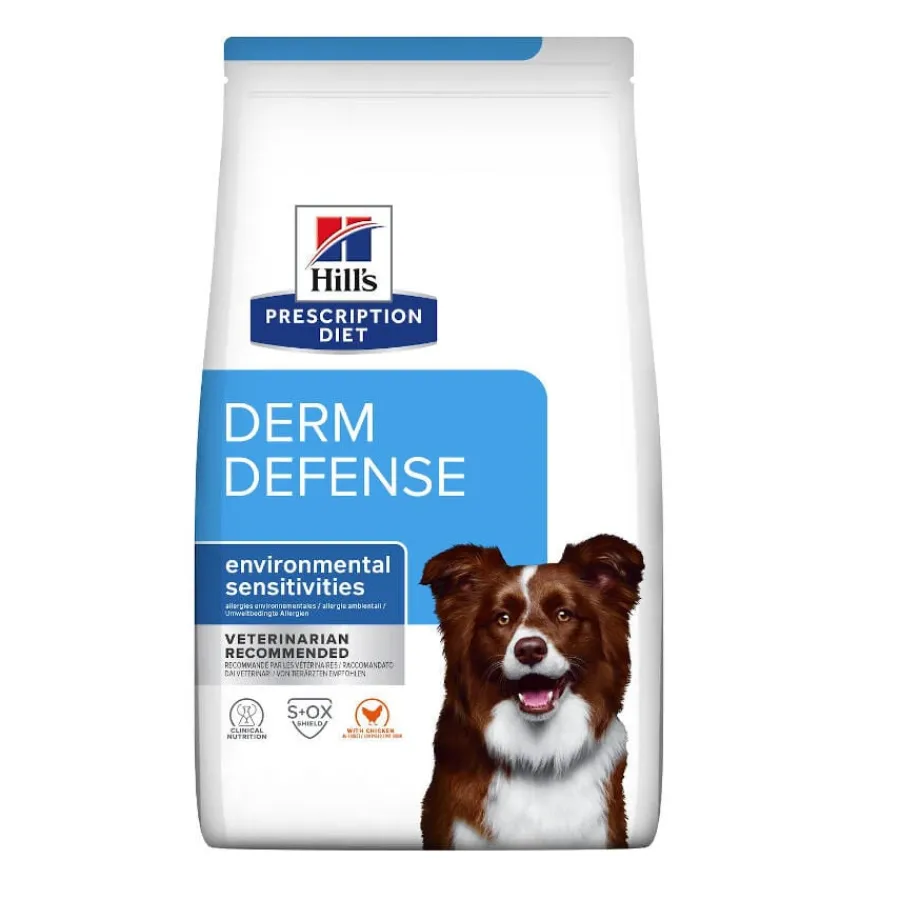 Hill's Prescription Diet Derm Defense Pollo pienso perro New