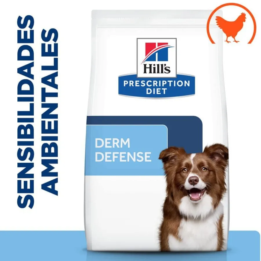 Hill's Prescription Diet Derm Defense Pollo pienso perro New