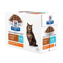 Hill's Prescription Diet Early Stage Kidney Care k/d Pollo sobre en salsa para gatos Sale