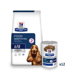 Hill's Prescription Diet Food Sensitivities z/d pack pienso y latas para perros Sale