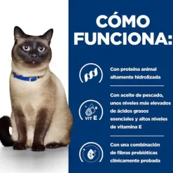 Hill's Prescription Diet Food Sensitives lata z/d para gatos Hot