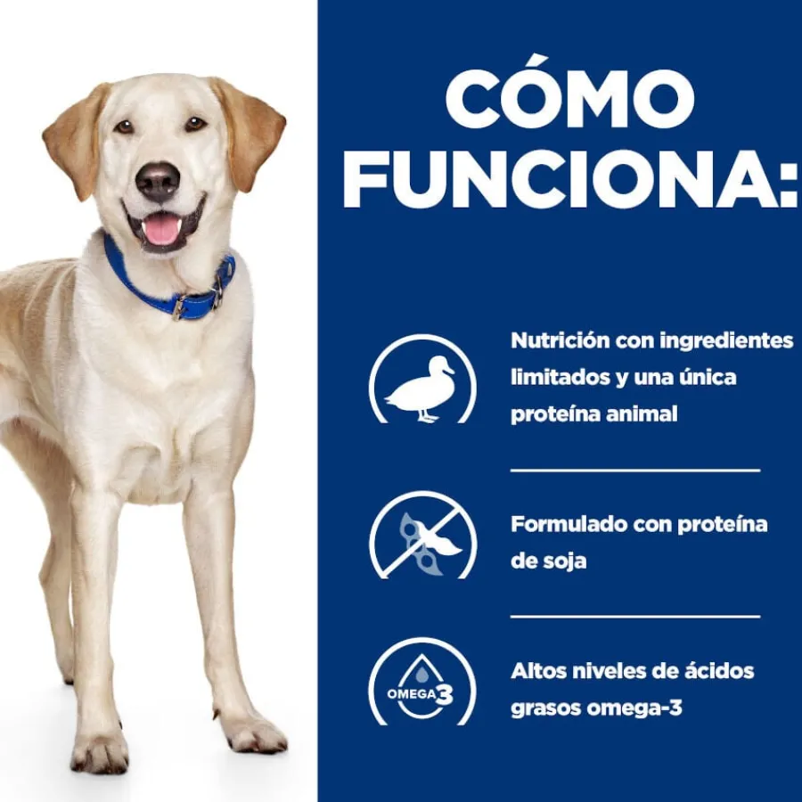 Hill's Prescription Diet Food Sensitivities d/d Pato lata para perros