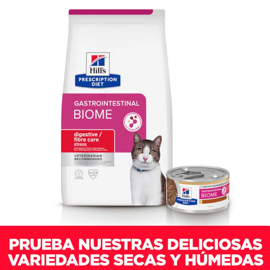 Hill's Hill’s Prescription Diet Gastrointestinal Biome Stress estofado lata para gatos