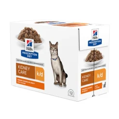 Hill's Prescription Diet Kidney Care k/d Pollo sobre para gatos