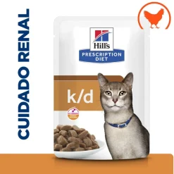 Hill's Prescription Diet Kidney Care k/d Pollo sobre para gatos