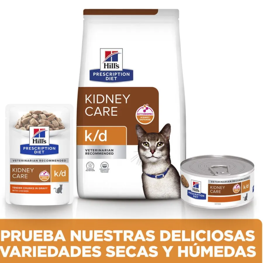 Hill's Prescription Diet kidney Care k/d Atún pienso para gato Discount