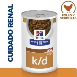 Hill's Prescription Diet Kidney Care k/d Pollo y verduras en estofado lata para perros Sale