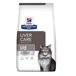 Hill's Prescription Diet Liver Care l/d Pollo pienso para gatos Clearance