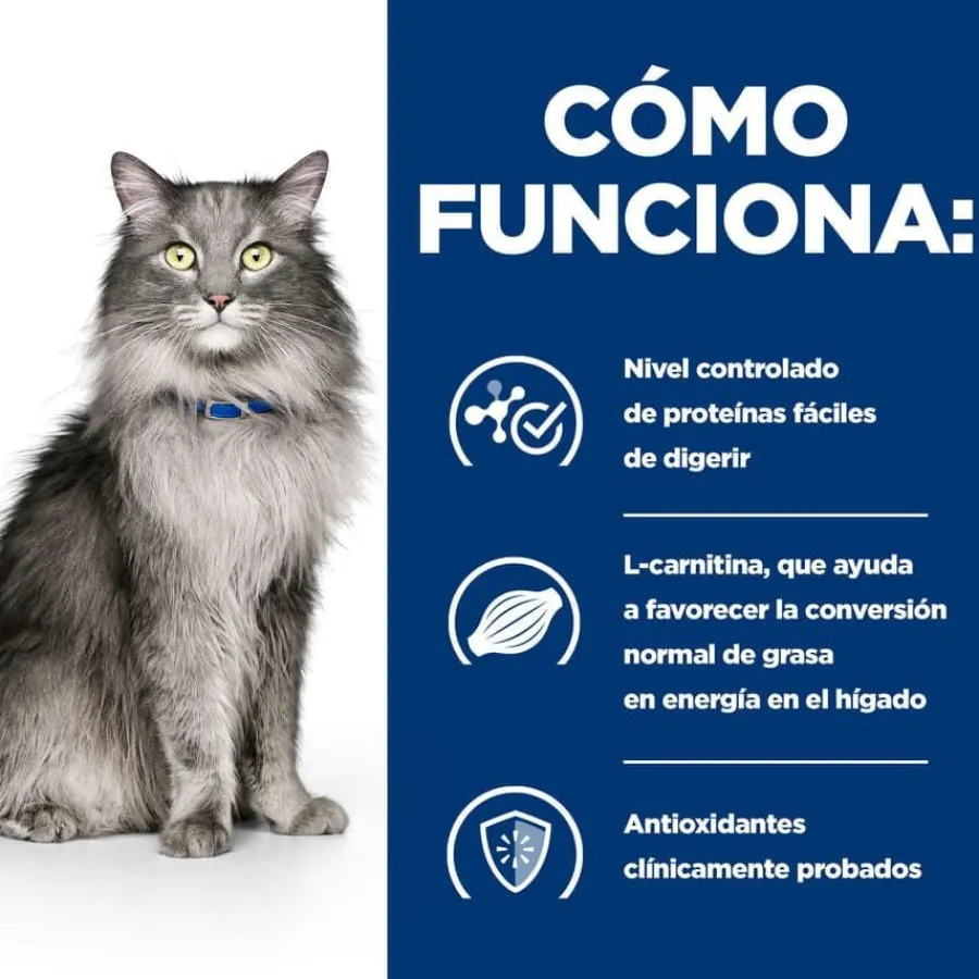 Hill's Prescription Diet Liver Care l/d Pollo pienso para gatos Clearance