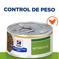 Hill's Prescription Diet Metabolic Estofado de Pollo y Vegetales lata para gatos