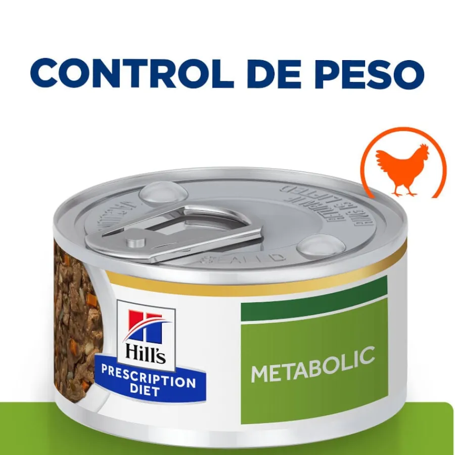 Hill's Prescription Diet Metabolic Estofado de Pollo y Vegetales lata para gatos
