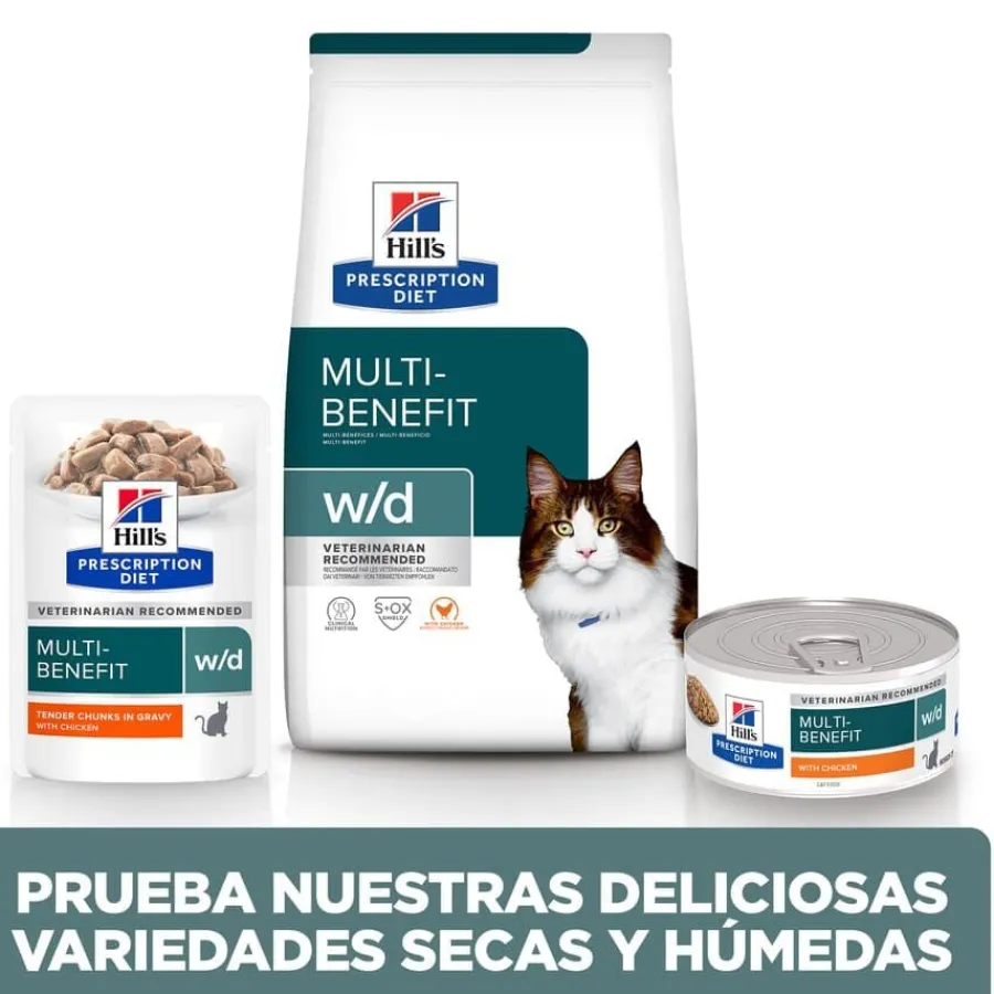 Hill's Prescription Diet Multi-Benefit Pollo pienso para gatos New