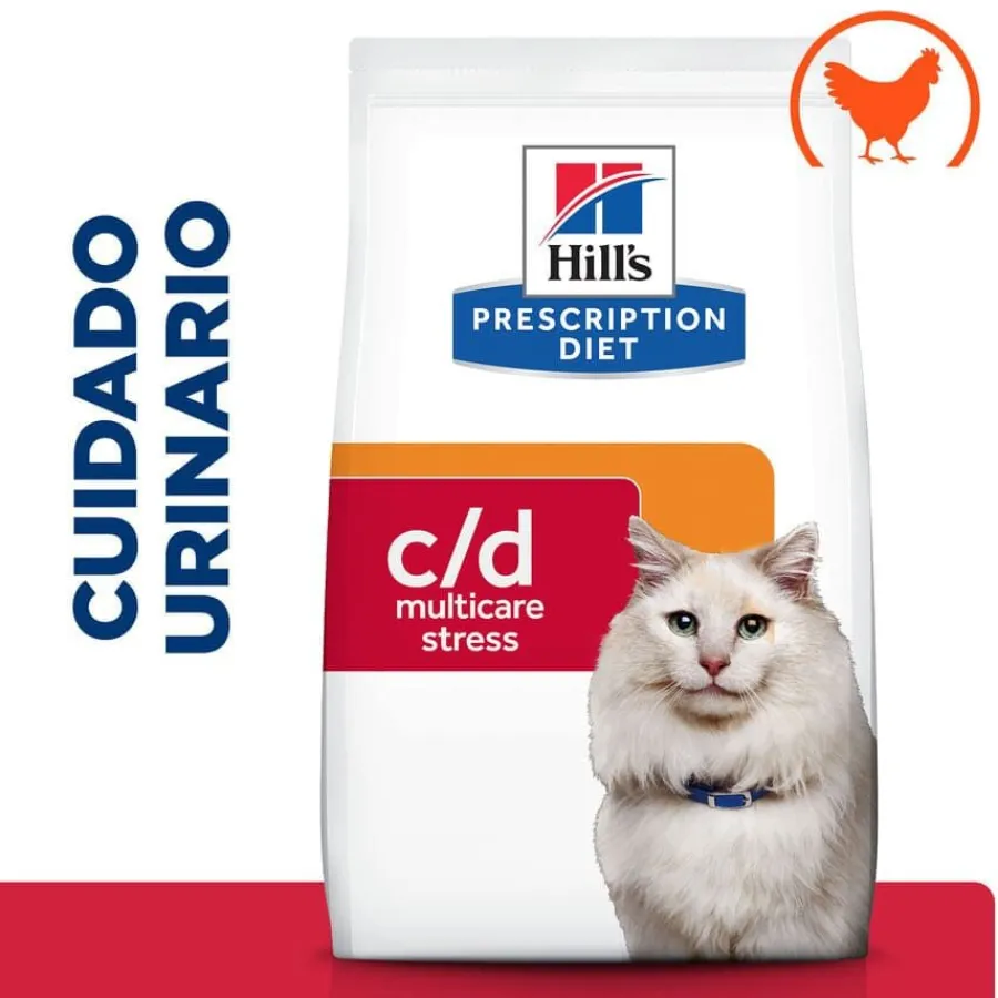 Hill's Prescription Diet Urinary Care c/d multicare stress pollo pienso para gatos
