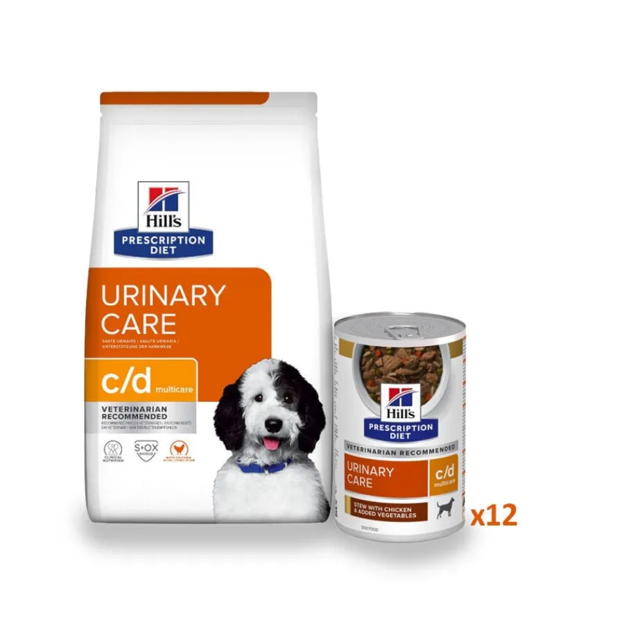 Hill's Prescription Diet Urinary Care c/d Pack pienso y latas para perros