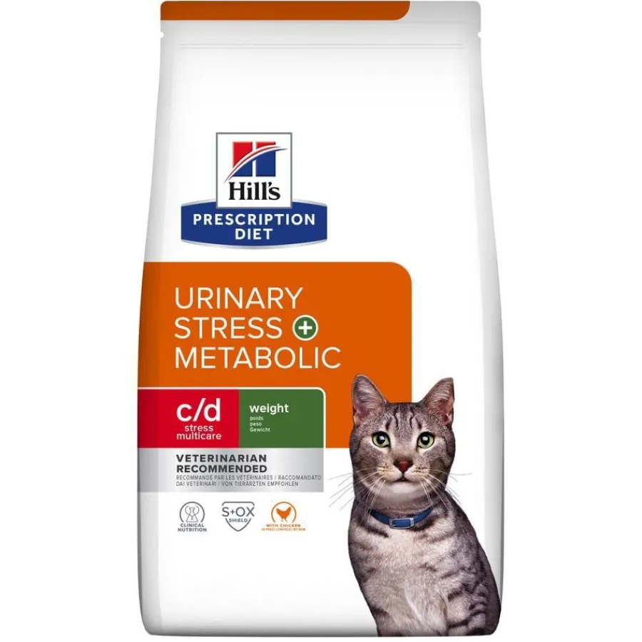 Hill's Prescription Diet Urinary Stress + Metabolic c/d pienso para gatos Discount