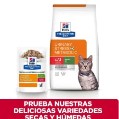 Hill's Prescription Diet Urinary Stress + Metabolic Pollo sobre para gatos