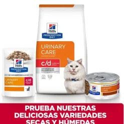 Hill's Prescription Diet Urinary Care c/d pescado azul pienso para gatos New