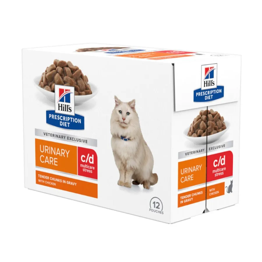 Hill's Prescription Diet Urinary Care c/d sobre para gatos Outlet