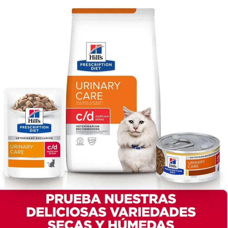 Hill's Prescription Diet Urinary Care c/d sobre para gatos Outlet