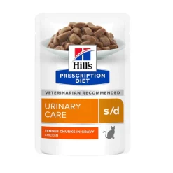 Hill's Prescription Diet Urinary Care s/d Pollo Sobre en Salsa para gatos – Pack 12 Discount