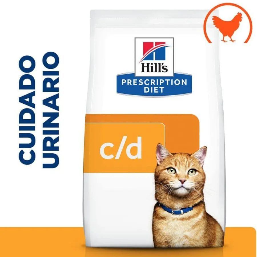 Hill's Prescription Diet Urinary Care c/d Pollo pienso para gatos Discount