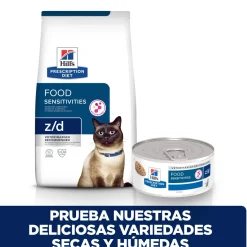 Hill's Prescription Diet z/d Food Sensitives pienso para gatos Hot