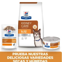 Hill's Prescription k/d Diet Kidney Care Salmón sobre en salsa para gatos New