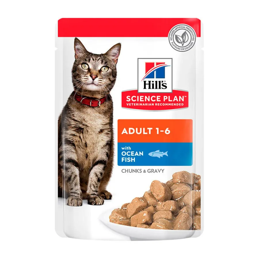 Hill's Science Plan Adult Pescado sobre para gatos Discount