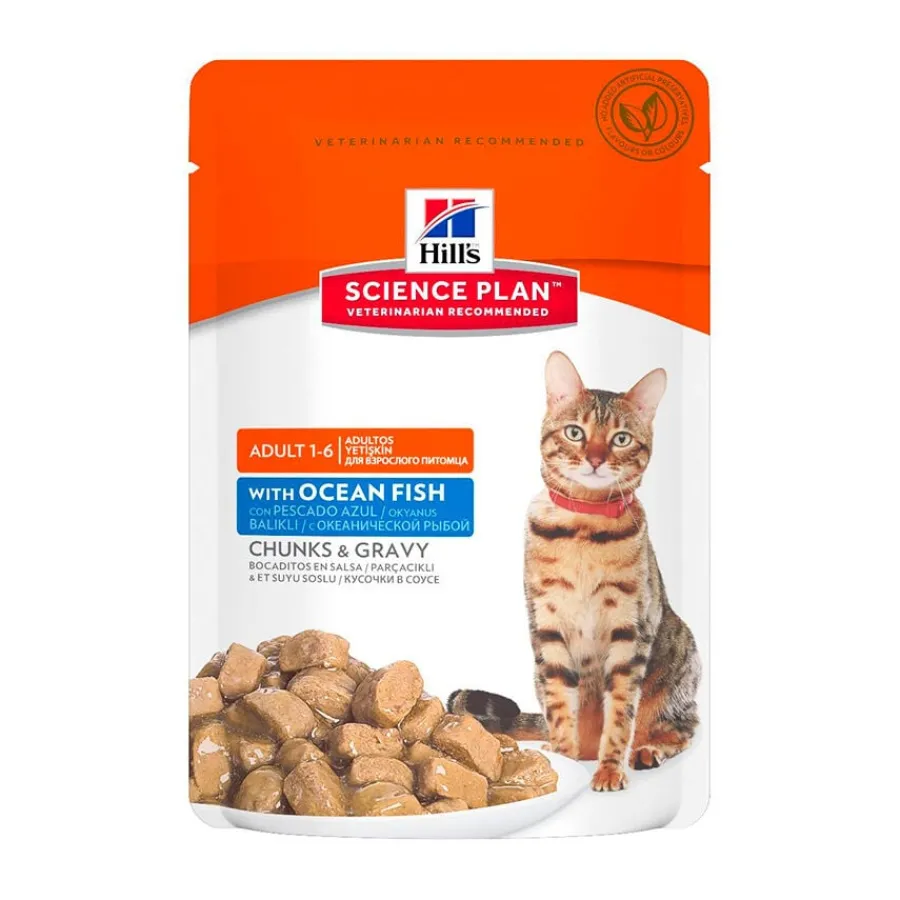 Hill's Science Plan Adult Pescado sobre para gatos Discount