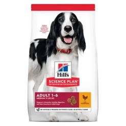 Hill's Science Plan Adult Medium Pollo pienso para perros Discount