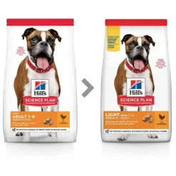Hill's Science Plan Adult Light Medium Pollo pienso para perros Best