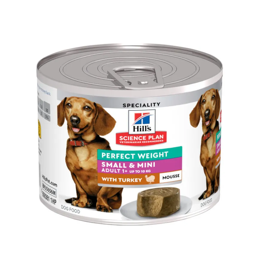 Hill's Science Plan Adult Small y Mini Perfect Weight Mousse de Pavo lata para perros Discount