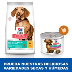 Hill's Science Plan Adult Small y Mini Perfect Weight Mousse de Pavo lata para perros Discount
