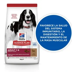 Hill's Science Plan Adult Medium Cordero y Arroz pienso para perros Outlet