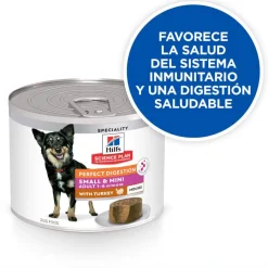 Hill's Science Plan Adult Small y Mini Perfect Digestion Mousse de Pavo lata para perros Sale