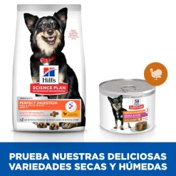 Hill's Science Plan Adult Small y Mini Perfect Digestion Mousse de Pavo lata para perros Sale