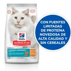 Hill's Science Plan Adult Hypoallergenic Huevo e Insecto pienso para gatos Sale