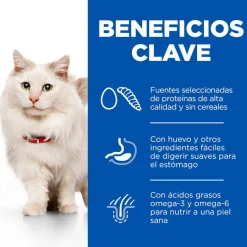 Hill's Science Plan Adult Hypoallergenic Huevo e Insecto pienso para gatos Sale