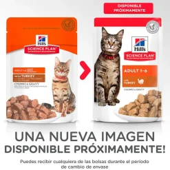 Hill's Science Plan Adult Pavo sobre para gatos Sale