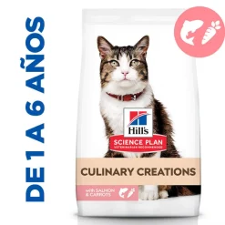 Hill's Science Plan Culinary Creations Salmón y Zanahorias pienso para gatos New