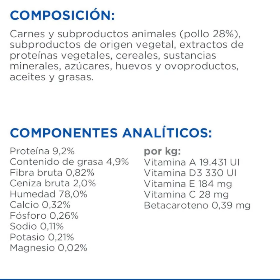 Hill's Science Plan Feline Sterilised Kitten Pollo en Salsa sobre para gatos Discount