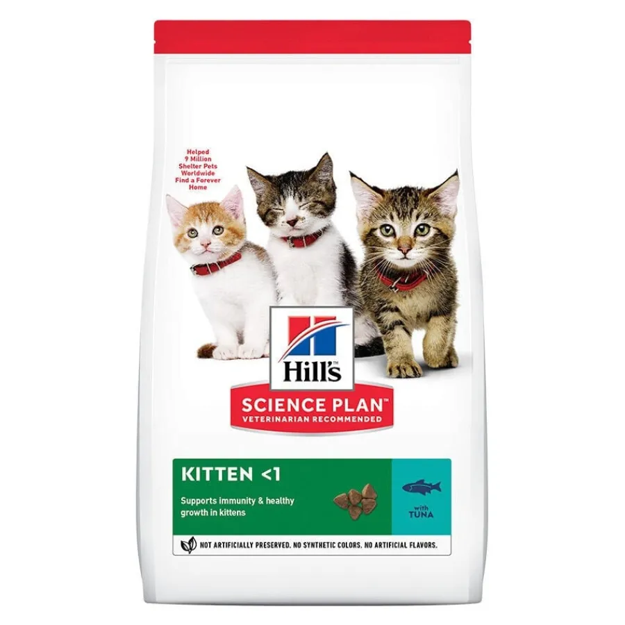 Hill's Science Plan Kitten Atún pienso para gatos Hot