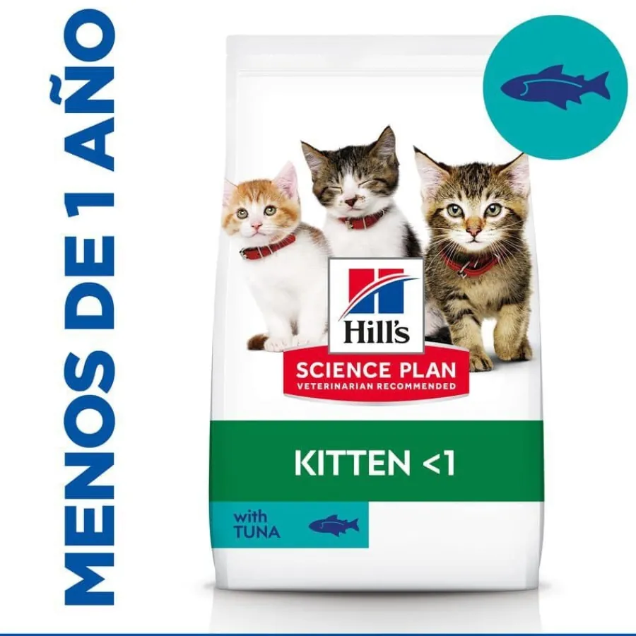 Hill's Science Plan Kitten Atún pienso para gatos Hot
