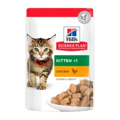 Hill's Science Plan Kitten Pollo sobre en salsa Hot
